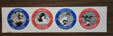 1984 7-11 SLURPEE Baseball Action 4-Coin Uncut Promo Sheet Central~Pete Rose~NM picture