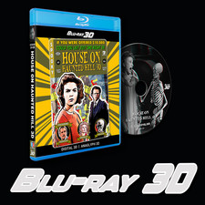 3D Blu-ray - House on Haunted Hill, Vincent Price 1959, Digital 3D + Anaglyph 3D picture