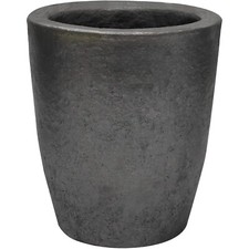 Premium Black Graphite Crucible, Silicon Carbide Clay Furnace Cup - 1800℃/3272℉ picture