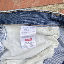 Wrangler Authentics Men’s Blue Medium Wash Straight Leg Jeans 38x32 Cotton picture