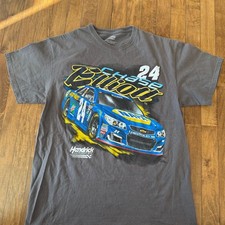 Nascar chase Eliot 24 large grey tee graphic  picture