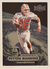 🔥1998 Fleer Metal Universe Peyton Manning Rookie RC Card #189 TN Volunteers🔥 picture