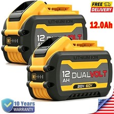 2 Pack For DeWALT DCB609-2 20V/60V 12.0Ah 9.0Ah MAX FLEXVOLT Lithium-Ion Battery picture