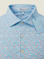 Peter Millar Summer Comfort Men’s L Polo Shirt picture