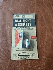 NEW Workman Dial Light Assembly Model L24 RED Mounts In 5/8