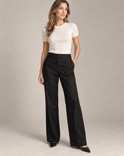 Max Mara Made in Italy Black Trousers – Size 38 (US 4) – $95 picture