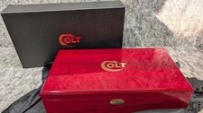 Colt Single Action Army Lacquered Wood Presentation Box for 7.5