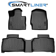 SMARTLINER Custom Fit Floor Mats 2 Row Liner Set OEM TPE 2020-2025 Ford Explorer picture