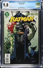 Batman #609 Jim Lee 1st Hush Key Poison Ivy CGC 9.8 NM/M Gorgeous Gem Wow picture