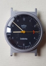Braun quartz watch DeTeWe spaceline movement picture