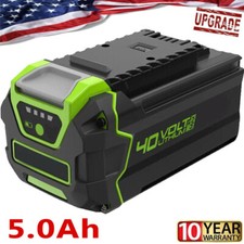 40V 5Ah For Greenworks G-MAX Lithium Battery 29472 29462 29252 20202 40 Volt picture
