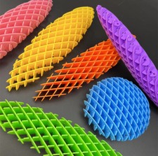 Stretchy Worm Fidget Vibrant - Sensory Stress Relief Flexible Fun Durable Toy picture