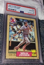 1987 O-PEE-CHEE ALL-STAR ROOKIE #80 WALLY JOYNER RC ANGELS PSA 10 GEM MINT picture