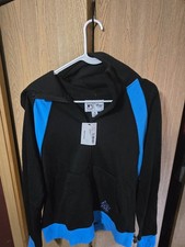 Miami Marlins MLB Hoodie Womens Medium NWT G-III Carl Banks Quarter Zip Pullover picture