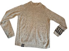 Paka Handmade The Costa Crewneck Sweater Gray Alpaca Wool Unisex XS 40