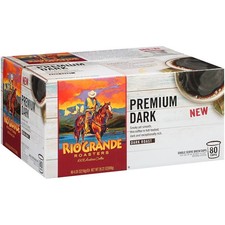 RIO GRANDE ROASTERS          -          PREMIUM DARK -   Coffee Pods - 80 K-cups picture