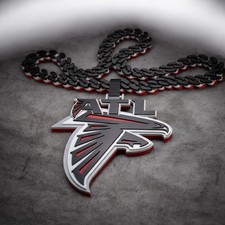  Atlanta Falcons 3D Printed Hype Chain Cuban Link Style  picture