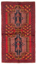 Traditional Vintage Hand-Knotted Area Rug 3'4