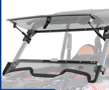 2-in-1 Flip Up Clear Windshield 2019-2023 Polaris RZR XP 1000 / RZR XP Turbo picture