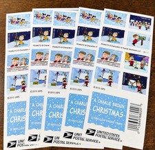 Genuine USPS Forever Stamps – Charlie Brown – 25 Sheets of 20 – 500 Stamps picture