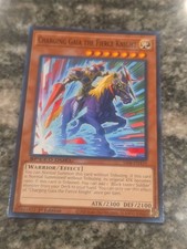 Yugioh Charging Gaia the Fierce Knight SS04-ENA10 1st Ed Speed Duel Common LP/MP picture