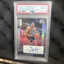2021-22 Panini Contenders Optic - Sophomore Contenders Autographs Tyrese... picture