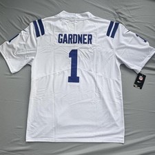 2025 Ahmad “Sauce” Gardner #1 Indianapolis Colts White Away Size-XL picture