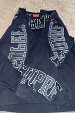 Supreme Sweater FW16 Black XL Lightly Worn picture
