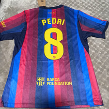 Nike FC Barcelona Pedri #8 Home Jersey Men’s M Player version slim picture