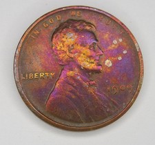 1909 P Lincoln Wheat Penny 1 cent ** BEAUTIFUL OLD COINS** picture
