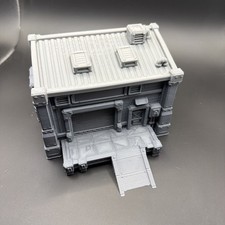 Grimdark Terrain - Cyberpunk House 2 - Suit 40k, Necromunda, Legion, Etc picture