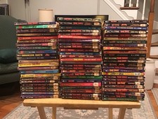 HUGE Lot Of 74 R.L. Stine Books Fear Street Horror Teen Sagas Seniors picture