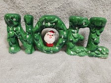 Vtg 1960 Holt Howard Wintergreen NOEL Santa Candle Holder Figurine KITSCHY XMAS picture