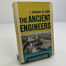 L. Sprague de Camp The Ancient Engineers Hardcover 1966 History of Engineering picture