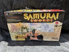 SAMURAI SWORDS Milton Bradley Board Game 4720 Sealed Parts Open Box picture