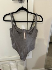 SKIMS Gray Underwire Shaping Bodysuit picture