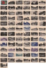 *Kyoto Famous Places Japan Vintage Postcards Set[A17267]8n2 picture