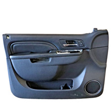 2010-2014 Cadillac Escalade Driver Front Door Panel GMT900 Yukon Denali Leather picture