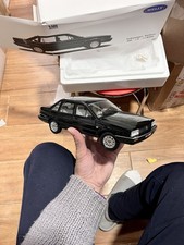 1:18 Scale Welly Volkswagen Santana Black Diecast Model Car (FLAW 02) picture