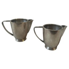 Two 1940s Art Deco Coffee Pots Designed by Gio Ponti for Fratelli Calderoni picture