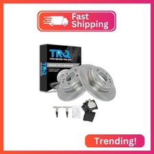 TRQ Rear Brake Pad & Rotor Kit Ceramic picture