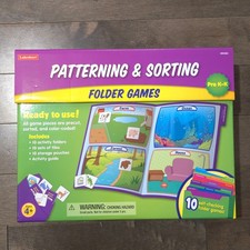 Lakeshore Pre K - Kindergarten Numbers and Counting Folder Games Complete picture