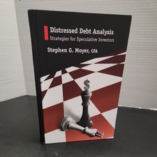 Distressed Debt Analysis : Strategies for Speculative Investors 2005 hardcover  picture
