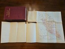 Antique 1904 Map Straits Settlements Malay States Malaysia Singapore 1905 Book picture