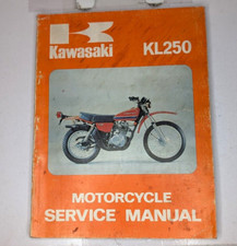 Kawasaki Motorcycle Service Manual KL250 99924-1002-01 picture