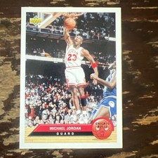 1992-93 Upper Deck McDonald's - Chicago Bulls Michael Jordan #CH4 picture