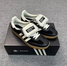 Black WALES BONNER x adidas originals Samba Pony Tonal For US Men's Shoes picture