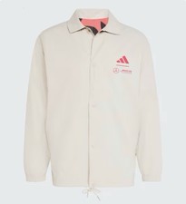 $165 ADIDAS MERCEDES AMG PETRONAS FORMULA ONE COAT COACH JACKET JW3362 SZ XL picture