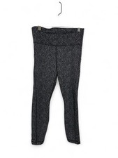 Athleta Black Speckle High-Rise Pocket Leggings Size Medium picture