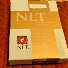 Cambridge The Holy Bible NLT Pitt Minion Reference Goatskin Red Letter Box picture
